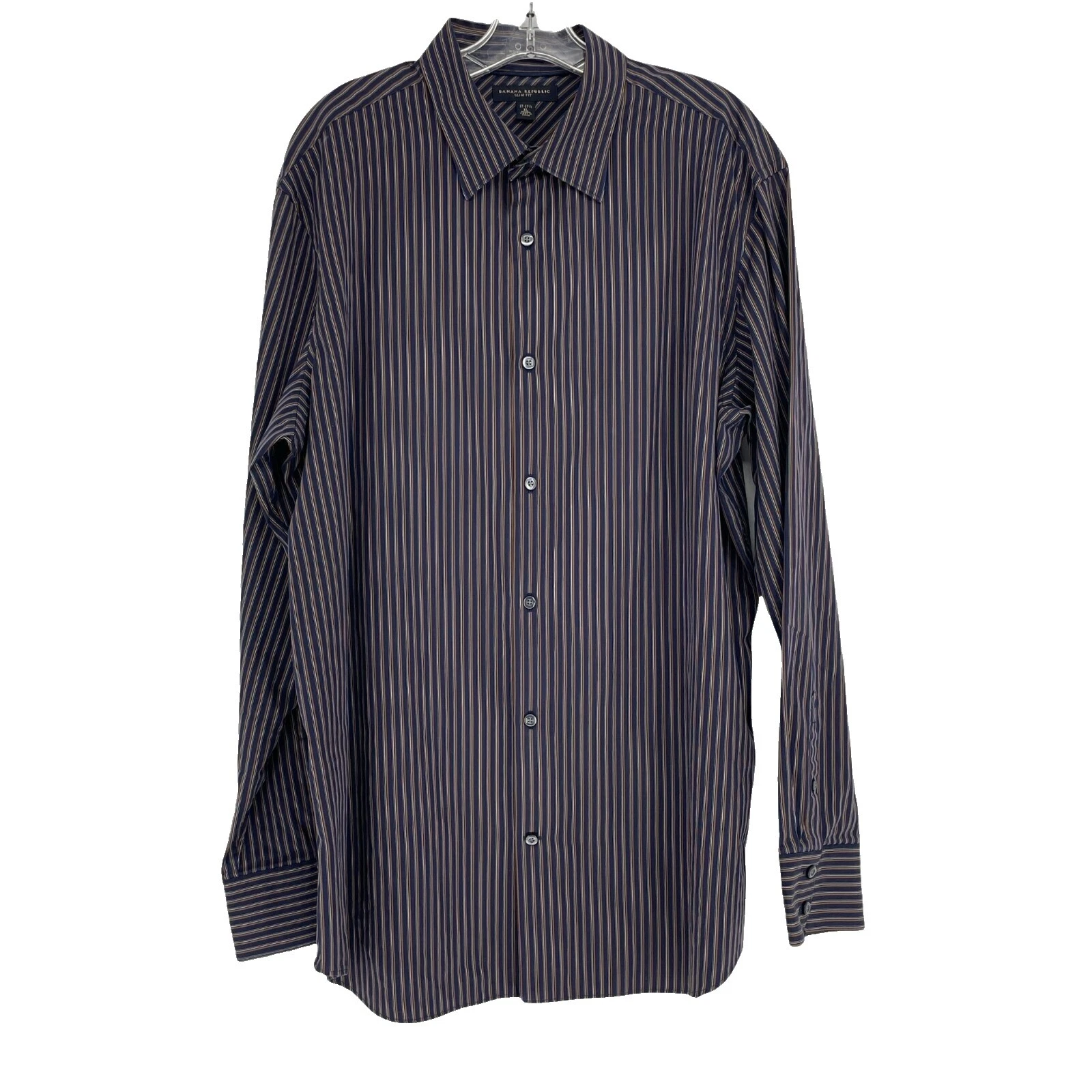 Camisas de vestir marrón Banana Republic para hombres