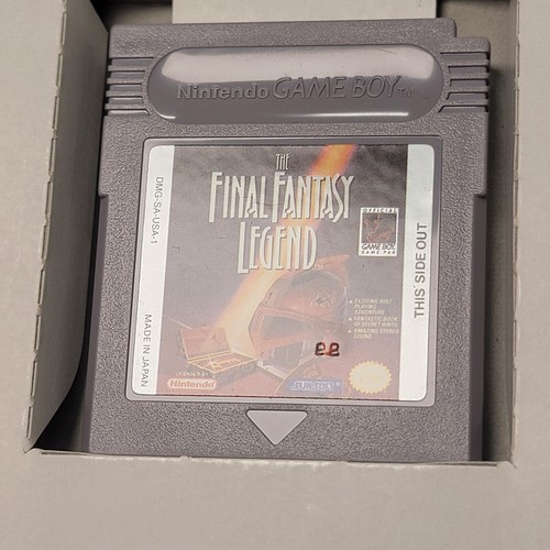 Nintendo Gameboy The Final Fantasy Legend Game with Box and Booklet - Picture 12 of 18