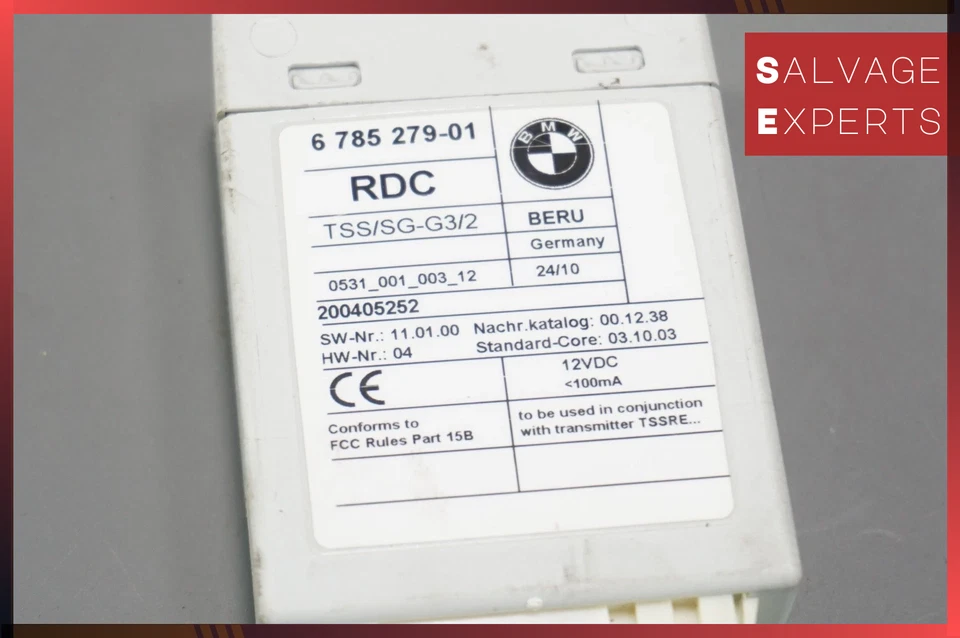 2004-2016 宝马 528Xi 轮胎压力监测计算机控制模块 6-785-279 原始设备制造商 — 第 4/4 张图片