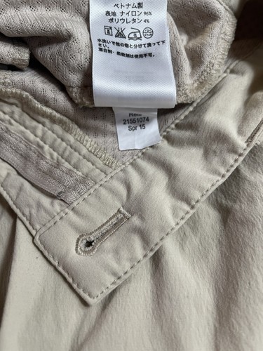 Eddie Bauer Hiking Capri Pants Women's 10 Beige Stretch Ruche Outdoor 34x21 EUC - Picture 6 of 11