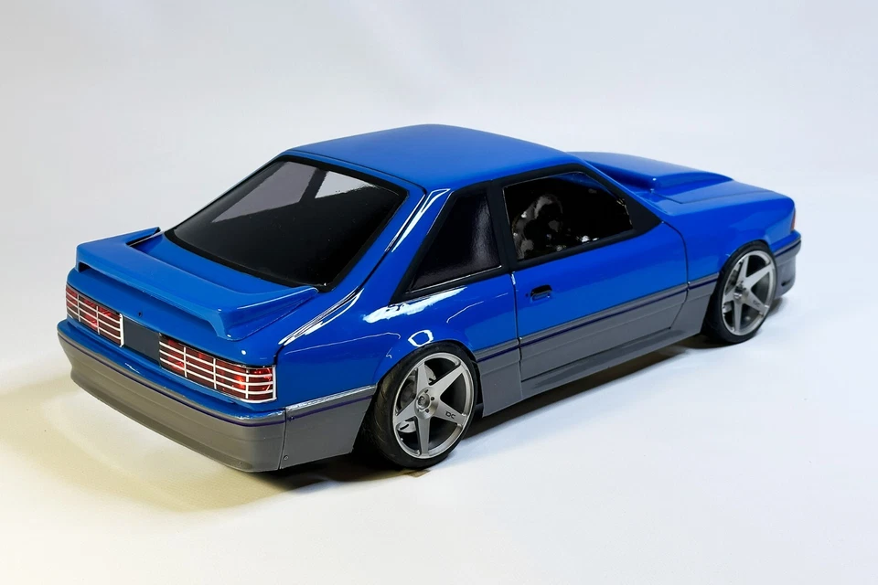 RC Body Car Drift 1:10 Ford Mustang Fox GT Fastback Hatch 90 style APlastics New - Image 2 of 4