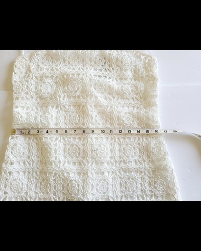 MINI VESTIDO ZARA CROCHET TALLA M #A1 - Imagen 5 de 9