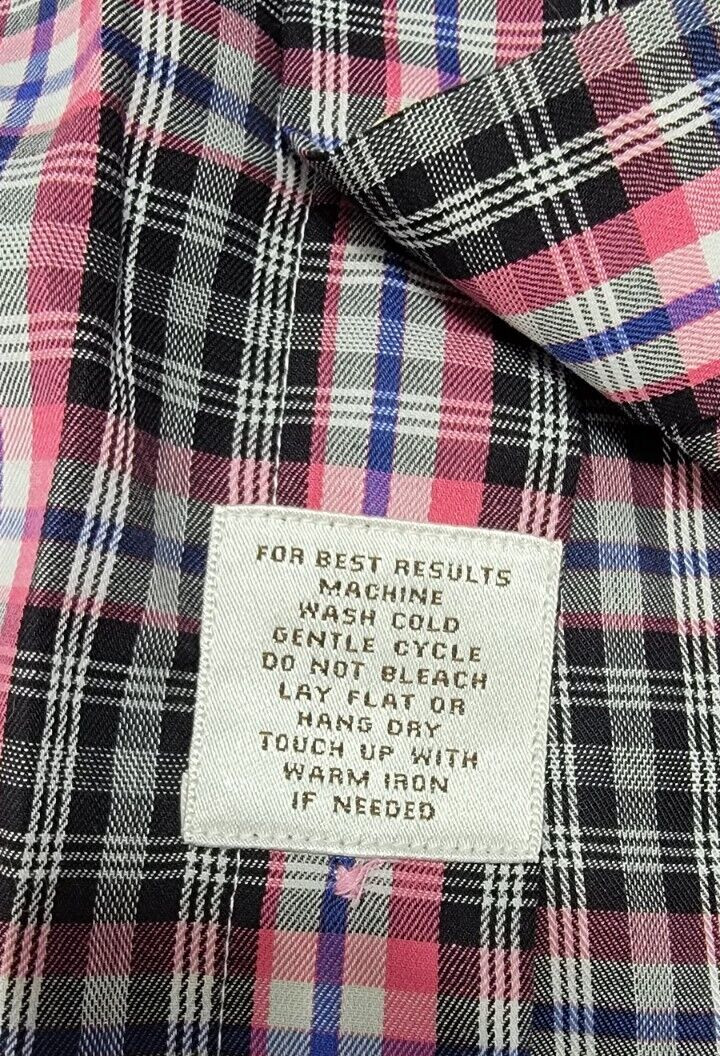 PETER MILLAR Large Multicolor Bright Checked Plai… - image 5