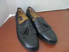 CHAPS Black DRESS SHOES with TASSELS~Men's 11.5M