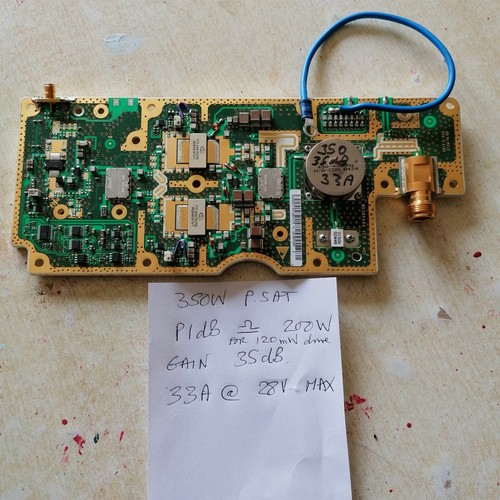 UHF RF amplifer Pallet suitable for digital television