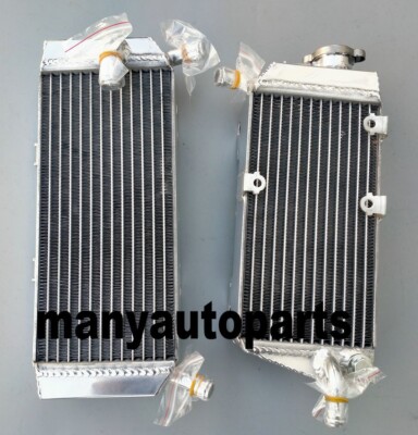 ALUMINUM RADIATOR FOR HONDA CRF450X WITH FAN BRACKET AND SWITCH BOSS 2013-2017