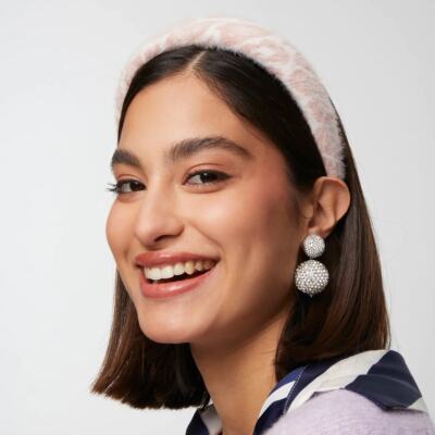NEW Lele Sadoughi Knit Alice Headband Women display picture 1