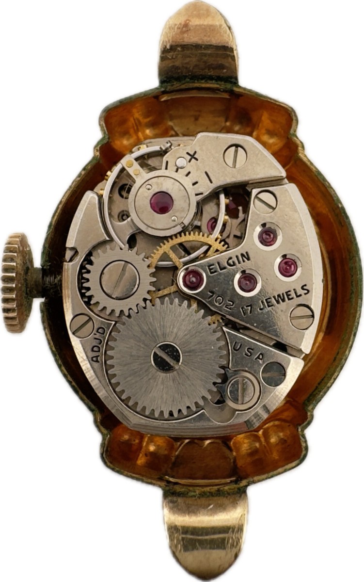 Vintage Elgin Ladies Mechanical Wristwatch 702 USA 10k RGP  display picture 1