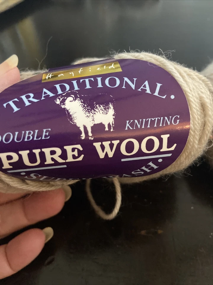 Hilo de Lana Hayfield Tradicional Superwash Doble Tejido Pure Barra Tweed Lote 2 Foto 4 de 4