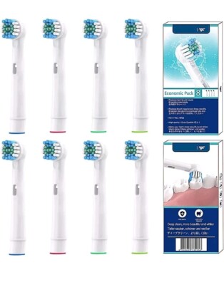 Toothbrush Replacement Heads Compatible with Oral B Pro1000 Pro3000 Pro5000 7000