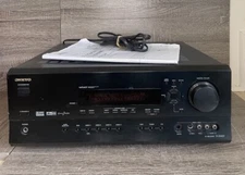 Onkyo TX-SR600 A/V 6.1 Receiver Dolby Digital EX DTS-ES Pro Logic No Remote