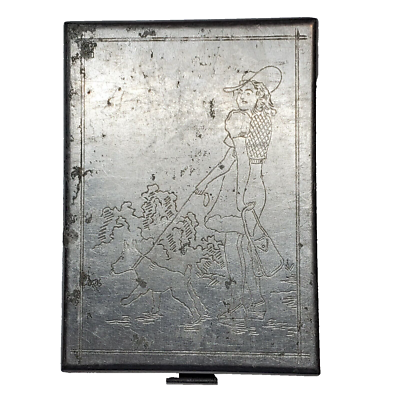world war 2 cigarette case Original WWII WW2 German WW2 Trench Art Cigarette Case Sweetheart Aluminium  case