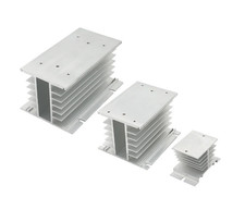 Heat Sink Aluminum Base Radiator Single Phase SSR Solid State Relay 10A - 120A