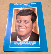 vintage  president jf kenndy whiskey town dam...