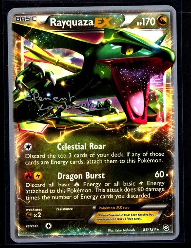 Rayquaza EX 85/124 World Champion 2013 NM TCG Pokemon 0104#187