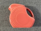 Fiesta Ware Miniature Disk Pitcher Fiesta Small Creamer Flamingo