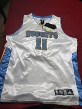 Adidas Authentic Chris Andersen #11 Denver Nuggets Jersey 52 NWT Stitched