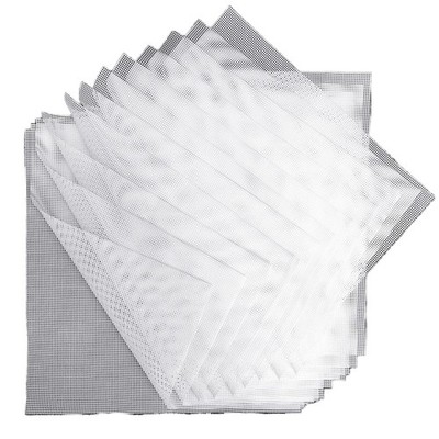 12 PCS Silicone Dehydrator Sheets, Premium Non Stick Silicone Mesh for Fruit Deh