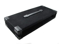 PROCRAFT 1U 9" Deep Rack Case in Black Carpet Wrap - Top Handle w/ Rack Screws
