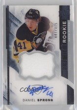 2015 Premier Acetate Rookie Auto-Patch 47/375 Daniel Sprong #85 Patch Auto 2d8