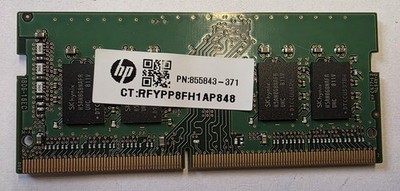 HP Inc HP - DDR4 Module 8GB - SO DIMM 260-PIN - 2400MHz / PC4-19200 #B-468-08
