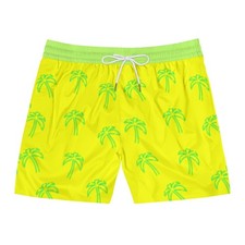 Men's Neon Palm Swim Shorts