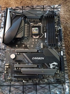 MSI MPG Z490 Gaming Edge WiFi LGA 1200, FOR PARTS NOT WORKING