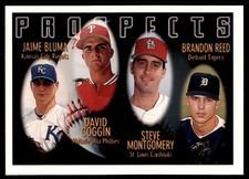 1996 Topps Jaime Bluma/Dave Coggin/Steve Montgomery/Brandon Reed Baseball Cards