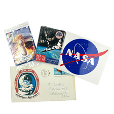NASA Apollo 11 STS-76 Shuttle Mir Space Memorabilia Ephemera Lot Provenance 