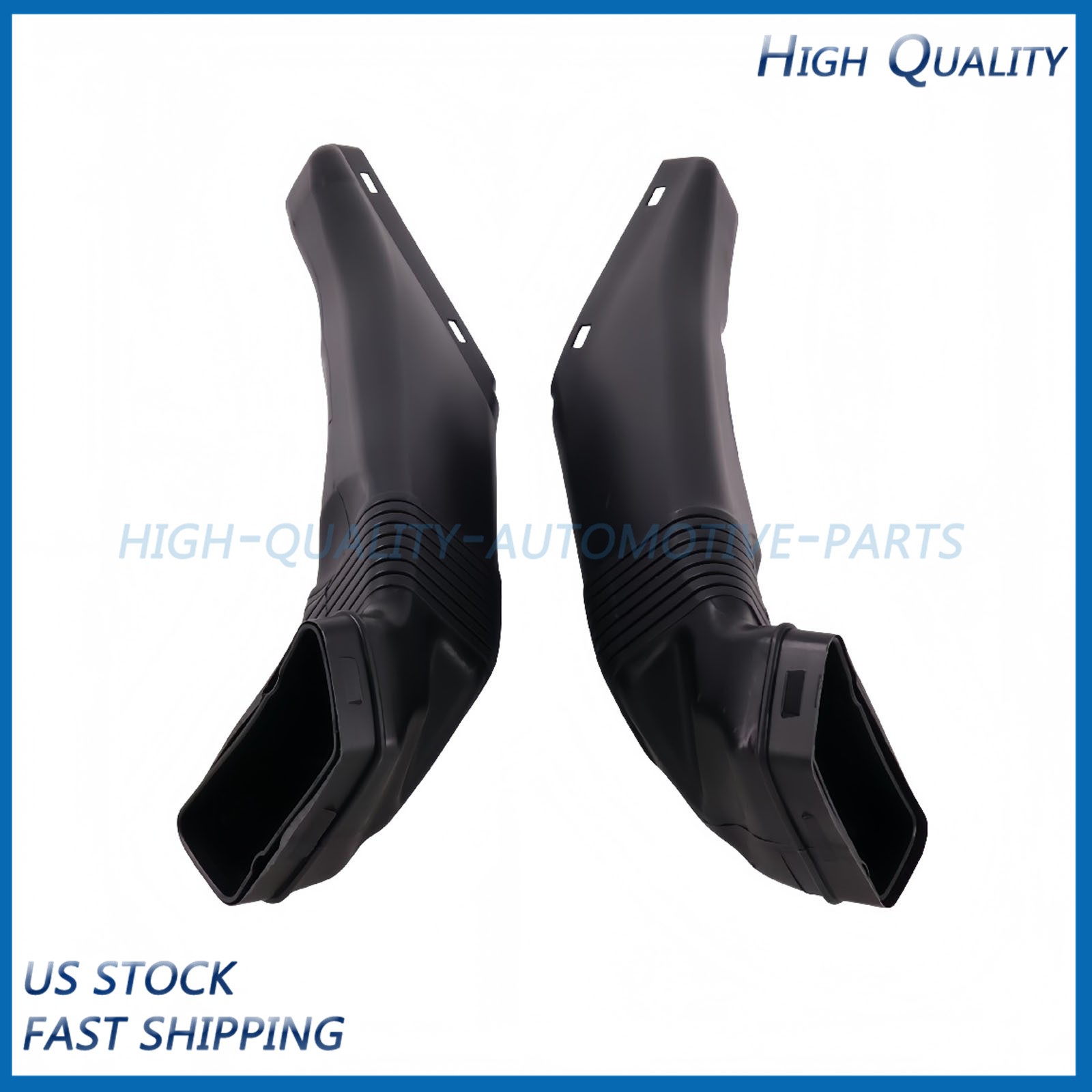 3W0129531 2X Intake Air Duct Pipe Kit Fit For Bentley Gt GTC Flying Spur
