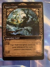 Gaea's Cradle - - Altered Art - - Commander - EDH - BT