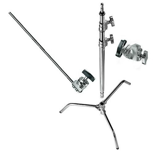 Avenger C-Stand Turtle Base 40'' 300cm/9.8' w/Grip Head, Arm - Bild 2 von 3