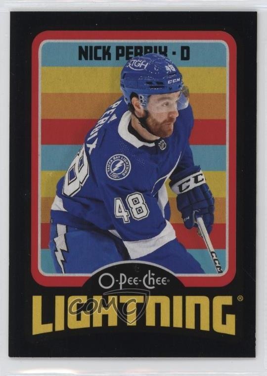 2024-25 O-Pee-Chee Retro Black Border 26/100 Nick Perbix #234 1k9