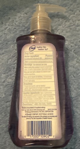 Dial Antibacterial Liquid Hand Soap Lavender & Twilight Jasmine Set of 3 - Picture 4 of 4
