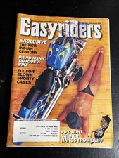 Easyriders Magazine October 1994 Issue 256 David Mann Indian Motorcycles