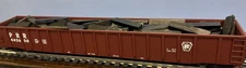 Lionel 2126360 PENNSYLVANIA 65’ Mill Gondola w/weathered Ties #442650 O-Scale