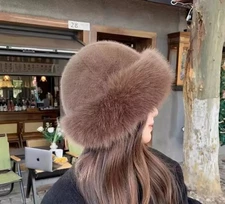 Warm Plush Fleece Winter Hat Fluffy Cozy Beanie Cap Soft Casual Solid Unisex