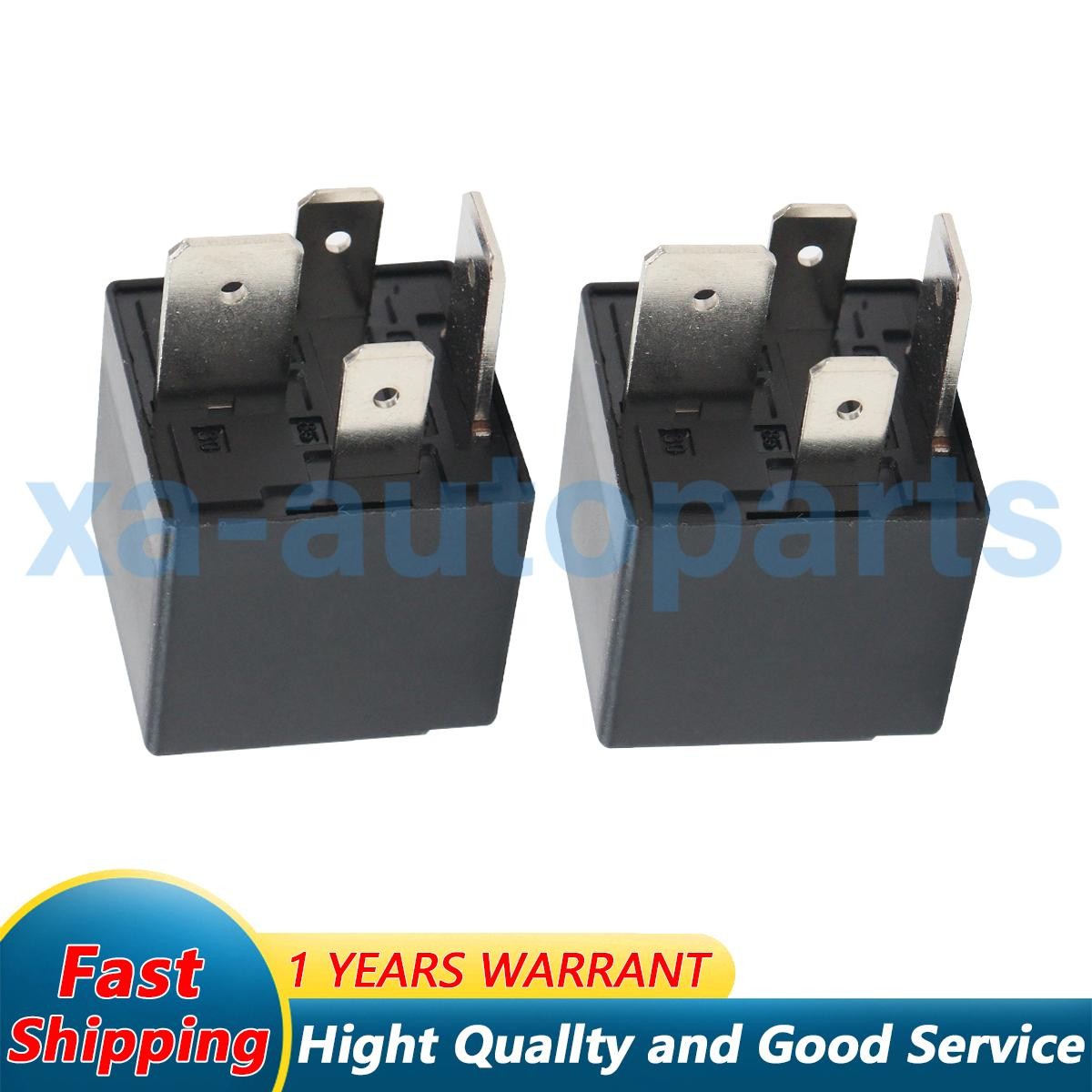 2pcs Multi Purpose Relay 4-pin For BMW 1 2 3 5 6 7 Series i3 i4 X5 61366901469