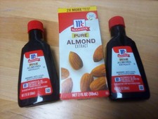 McCormick Pure Almond Extract 6oz  total, (th...