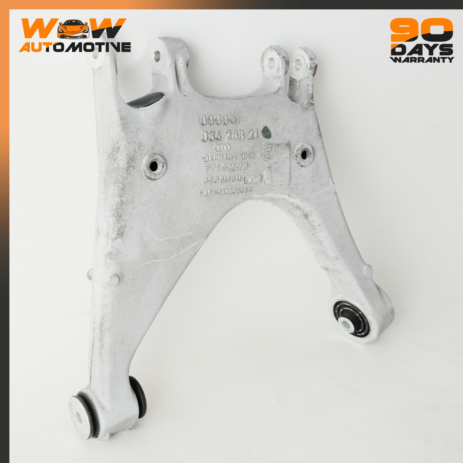 04-19 BENTLEY CONTINENTAL FLYING SPUR GT REAR LEFT LOWER CONTROL ARM OEM