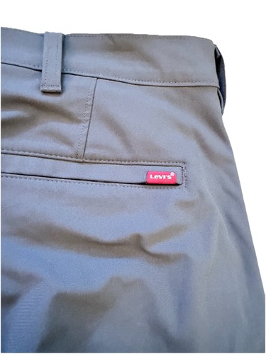 Pantalones Levi's Strauss Para Hombres XX Chino Estándar Cónicos Elastizados 40x28 Informales Trabajo Golf - Imagen 8 de 10