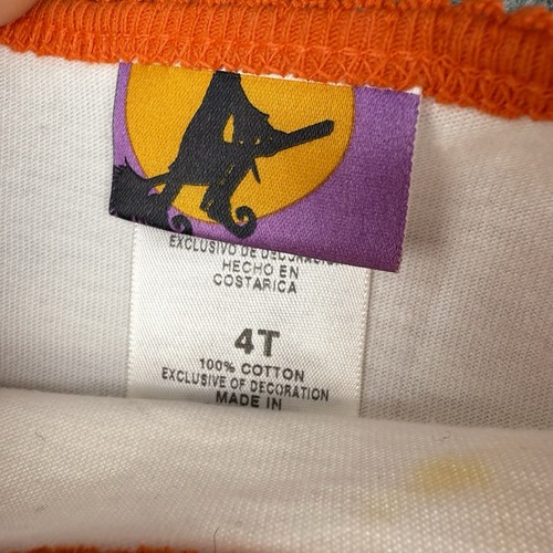Gymboree Vintage Halloween Shirt Leggings Set Girls Size 4T Pumpkin 100% Cotton - Picture 7 of 13