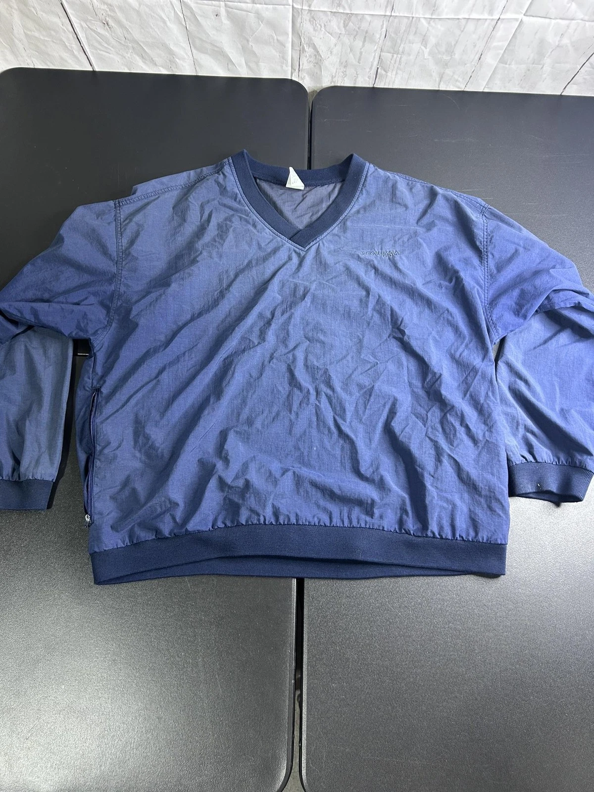 Columbia Golf Pullover Mens XL Packable Windbreaker V Neck Lightweight Jacket
Opens in a new window