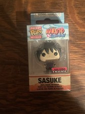 Funko Naruto Shippuden Sasuke Uchiha Pocket Pop Llavero (Exclusivo Anime AAA)