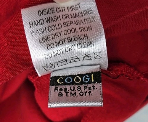 COOGI Authentic Signature Collection T-Shirt, Sz XL, Red, Australian - Picture 6 of 10