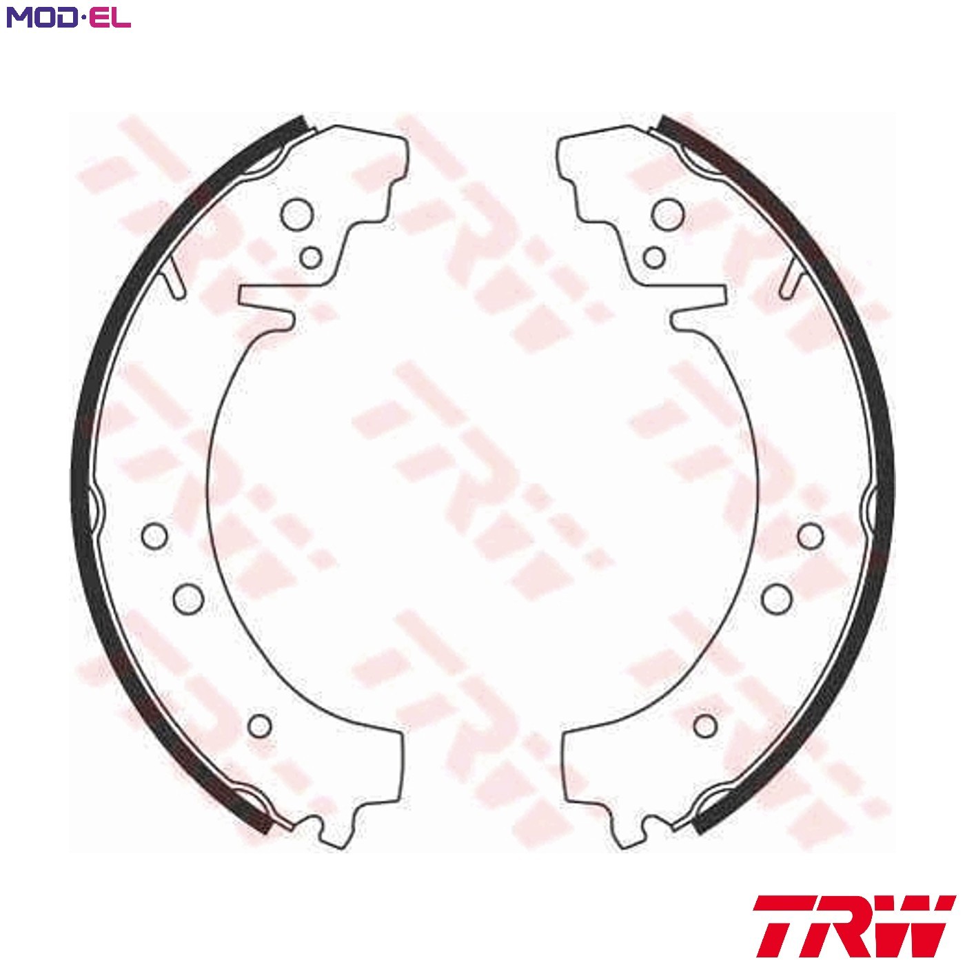 BRAKE SHOE SET GS8222 FOR LADA NIVA/Closed/Off-Road/Vehicle TOSCANA CEVARO 1.9L