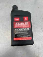 114-4713  Genuine OEM  TORO   Hypr-OIL 500   32oz  Quart  Hydro Oil