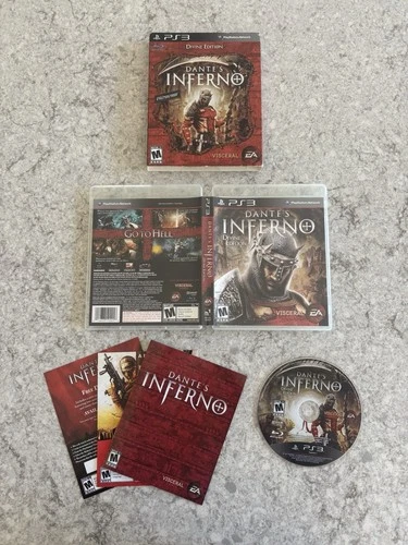 Dante's Inferno Divine Edition (Sony PlayStation 3, 2010) CIB w/ SLIPCOVER