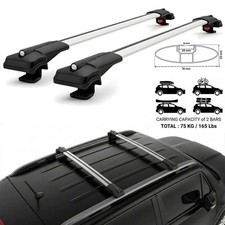 Barre Portapacchi In Alluminio Grigio Per Kia Sportage (QL) 2016-2021 – Con Chiave E Serratura – Carico 75 Kg In Movimento
