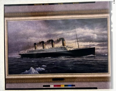 ORIGINAL Painting of the RMS Titanic 